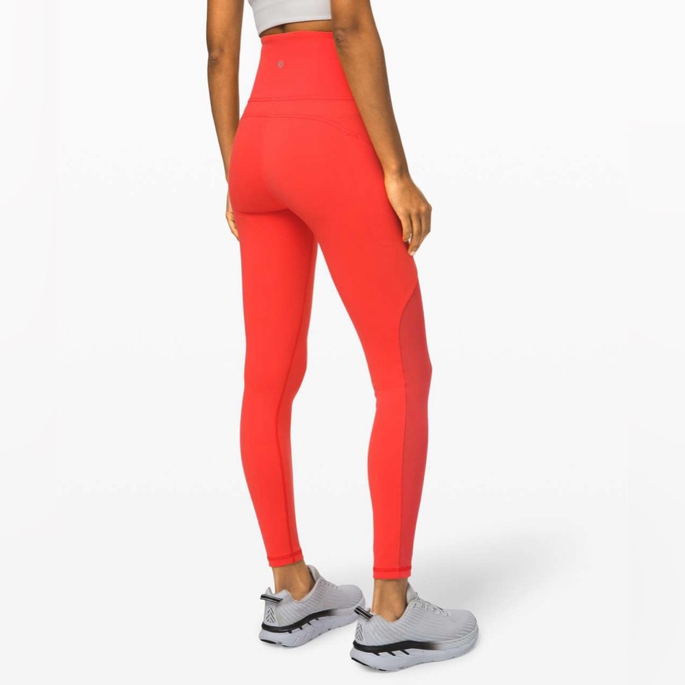 Lululemon Mastered Motion High-Rise Tight 28" Thermal Red coral bright